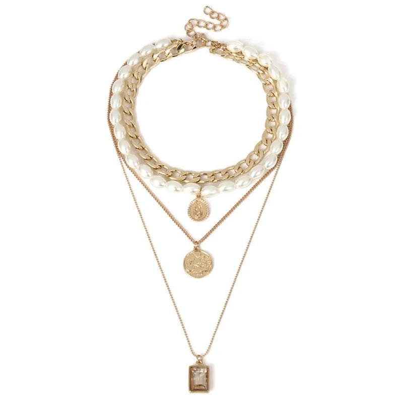 'Sparkling Symphony' Necklace Set